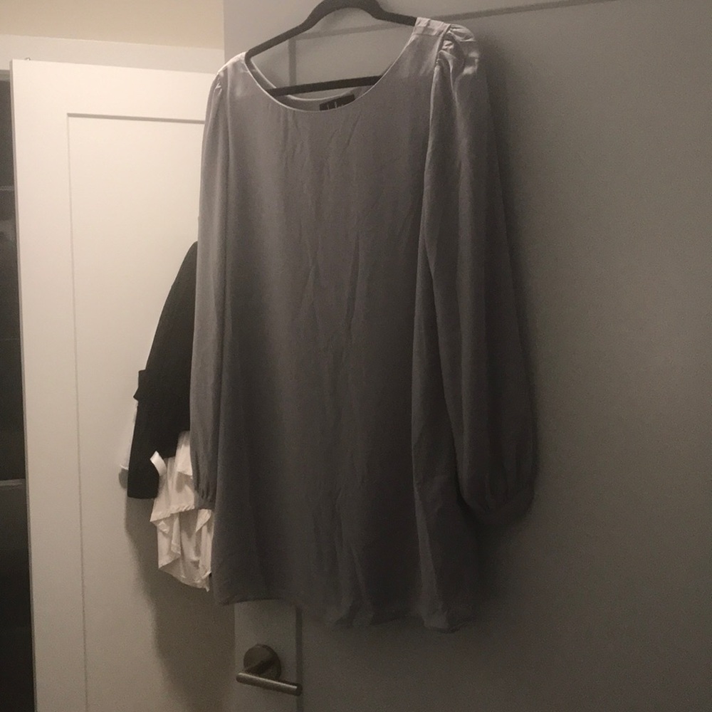 Grey LuLus Dress. Perfect for a wedding!